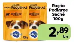 Supermercados Kawakami Ração Pedigree Sachê oferta