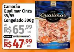 Supermercado Dalben Camarão qualimar cinza oferta