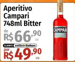 Supermercado Dalben Aperitivo Campari Bitter oferta