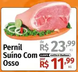 Supermercado Dalben Pernil Suíno Com Osso oferta
