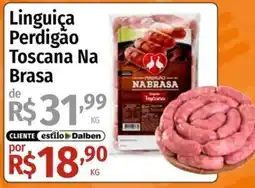Supermercado Dalben Linguiça Perdigão Toscana Na Brasa oferta