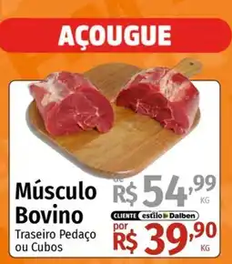 Supermercado Dalben Músculo Bovino oferta
