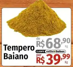 Supermercado Dalben Tempero baiano oferta