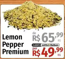 Supermercado Dalben Lemon Pepper Premium oferta