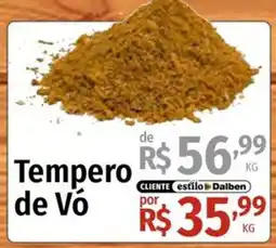 Supermercado Dalben Tempero de Vó oferta