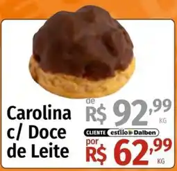 Supermercado Dalben carolina c/ doce de leite oferta