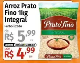 Supermercado Dalben Arroz Prato Fino Integral oferta