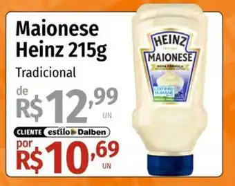 Supermercado Dalben Maionese heinz tradicional oferta