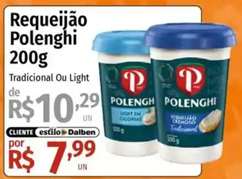 Supermercado Dalben Requeijão polenghi oferta