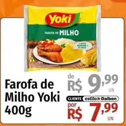 Supermercado Dalben Farofa de Milho Yoki oferta
