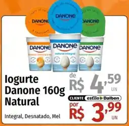 Supermercado Dalben logurte danone natural oferta