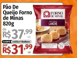 Supermercado Dalben Pão de queijo forno de minas oferta