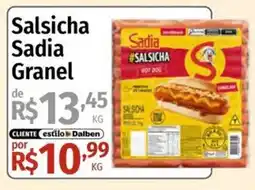 Supermercado Dalben Salsicha sadia granel oferta