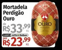 Supermercado Dalben Mortadela Perdigão Ouro oferta