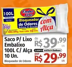 Supermercado Dalben Saco p/ lixo embalixo oferta