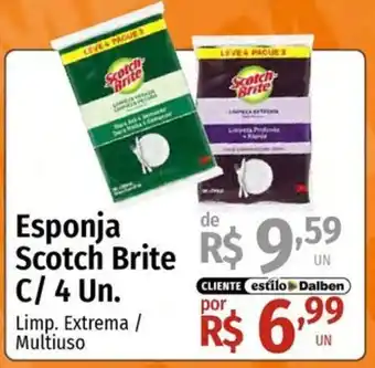 Supermercado Dalben Esponja scotch brite oferta