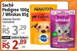 Supermercado Dalben Sachê Pedigree / Whiskas oferta