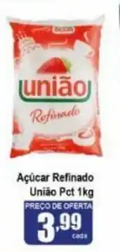 Higa's Supermercado Acucar refinado Uniao pct 1kg oferta