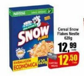 Higa's Supermercado Cereal Snow Flakes Nestle cx 620g oferta