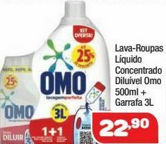 Costazul Supermercados Detergente em pó omo oferta