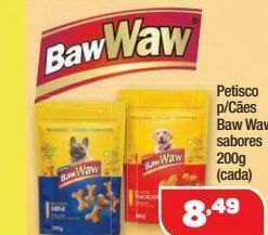 Ração para cães baw waw