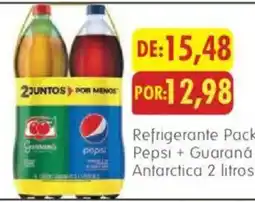 Epa Refrigerante Pack Pepsi + Guaraná Antarctica oferta