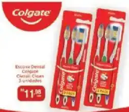 Epa Escova Dental Colgate Classic Clean oferta