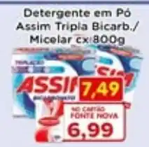 Fonte Nova Detergente em Pó Assim Tripla Bicarb./Micelar oferta