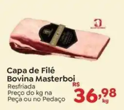 Novo Atacarejo Capa de Filé Bovina Masterboi oferta