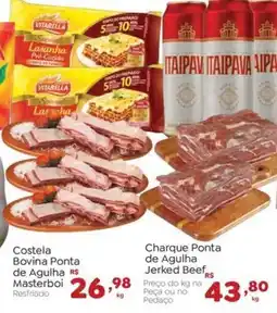 Novo Atacarejo Costela Bovina Ponta de Agulha Masterboi oferta