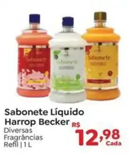 Novo Atacarejo Sabonete Líquido Harrop Becker oferta