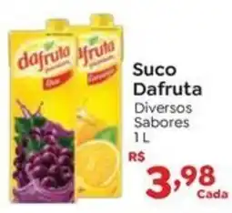 Novo Atacarejo Suco Dafruta Diversos Sabores oferta