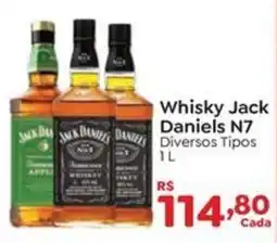 Novo Atacarejo Whisky Jack Daniels N7 Diversos Tipos oferta