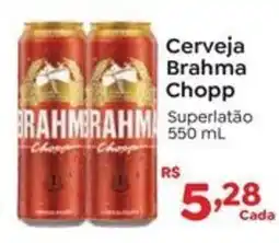 Novo Atacarejo Cerveja Brahma Chopp oferta