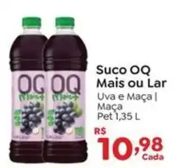 Novo Atacarejo Suco OQ Mais ou Lar oferta