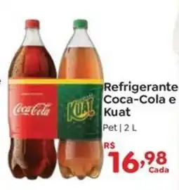Novo Atacarejo Refrigerante coca-cola e kuat oferta
