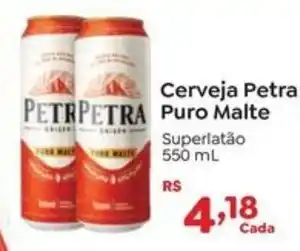 Novo Atacarejo Cerveja petra puro malte oferta