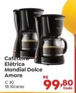 Novo Atacarejo Cafeteira Elétrica Mondial Dolce Amore oferta