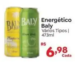 Novo Atacarejo Energético Baly Vários Tipos oferta