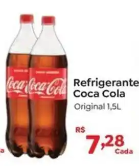 Novo Atacarejo Refrigerante Coca Cola Original oferta