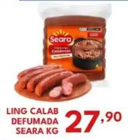 Rede Plus Supermercados ling calab defumada seara kg oferta