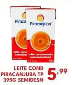 Rede Plus Supermercados Leite condensado semidesnatado oferta