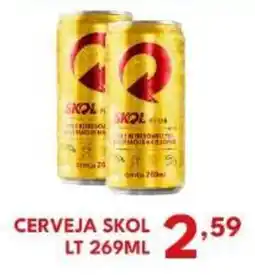 Rede Plus Supermercados Cerveja skol lt oferta