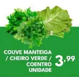 Rede Plus Supermercados Couve manteiga / cheiro verde / coentro oferta
