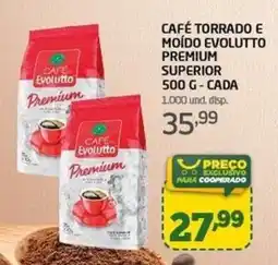 Cooper Café torrado e moído evolutto premium superior oferta
