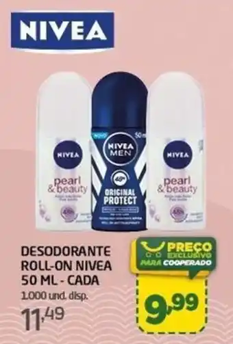 Desodorante roll-on nivea