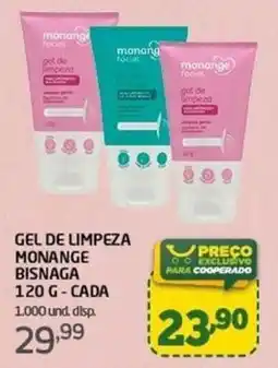 Cooper Gel de limpeza monange bisnaga oferta