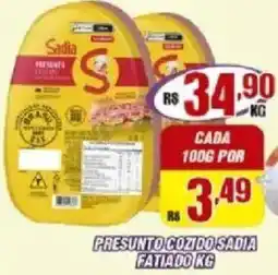 Violeta Supermercados Presunto cozido sadia fatiado oferta