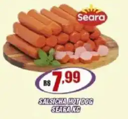 Violeta Supermercados Salsicha hot dog seara oferta