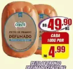Violeta Supermercados Peito de frango defumado oferta